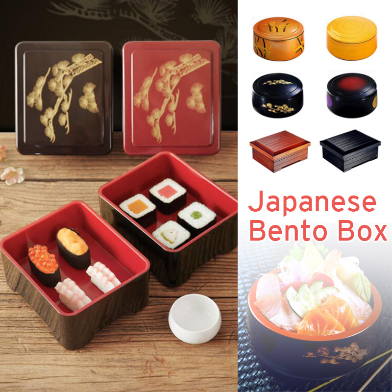 Meal Prep Healthy - Estilo japonês caixas bento resina caixa