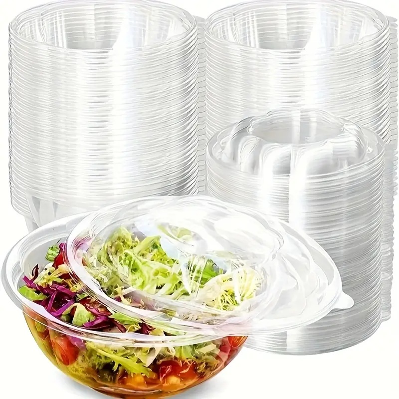 Meal Prep Quinoa Bowls - Pacote com 50 unidades de tigelas