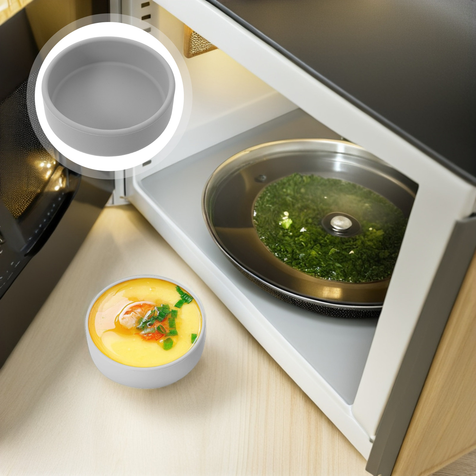 Meal Prep Healthy - 3 Formas de Silicone Antiaderentes para