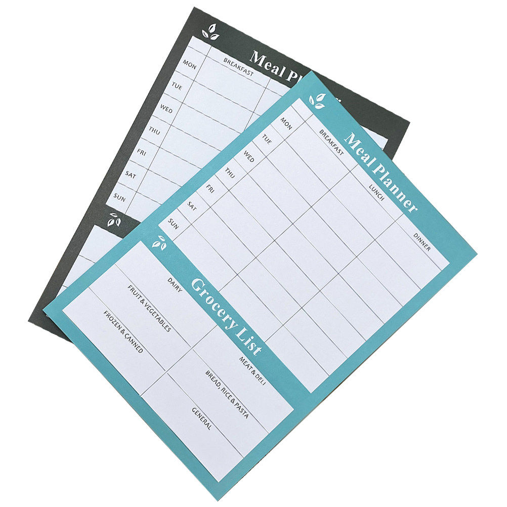 Meal Prep Diet - 2 Cadernos de Planejamento Semanal de