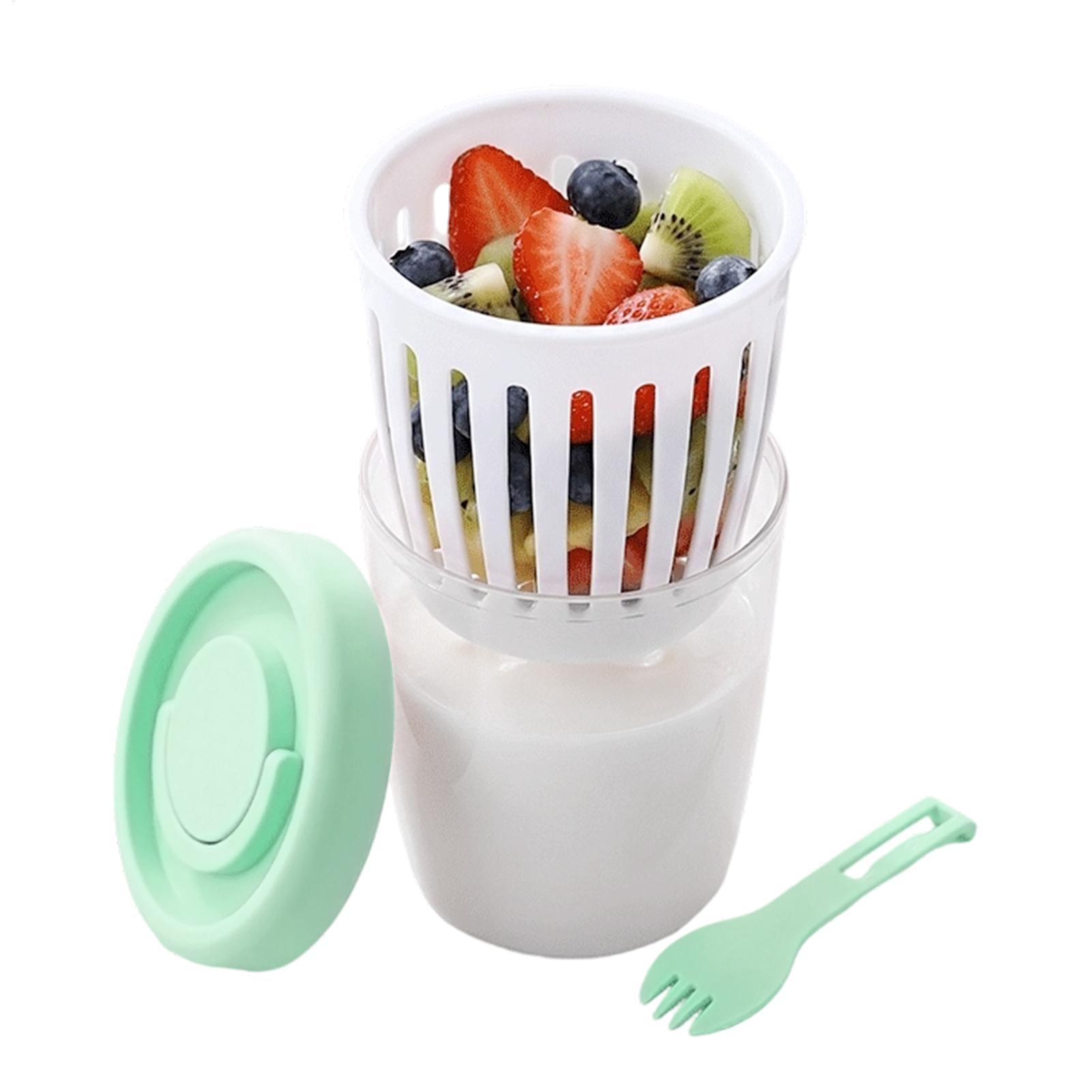 Meal Prep Yogurt Cups - Copos de iogurte com tampa, potes