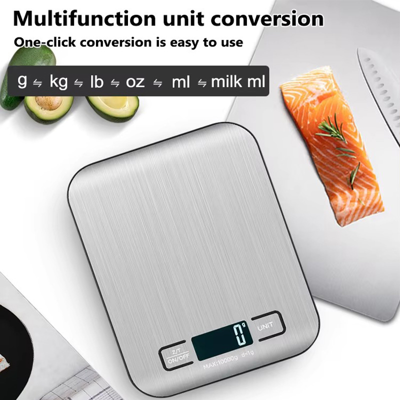 Portion Scale Digital - Balança de Cozinha com Display LCD,