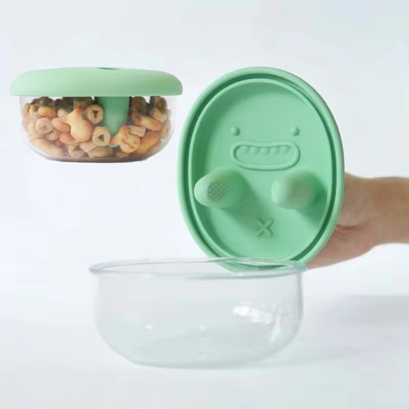 Meal Prep Jar - Mantém as mãos limpas lancheira com