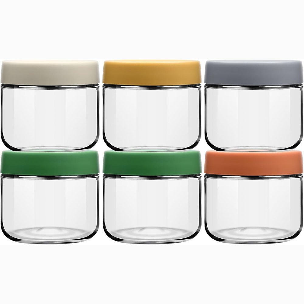 Meal Prep Yogurt Cups - Potes de Vidro de 10oz para
