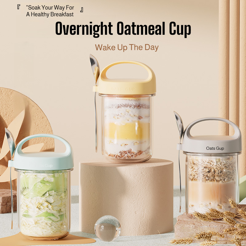 Meal Prep Diet - Copo Portátil para Café da Manhã,