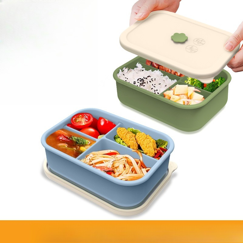 Meal Prep Diet - Marmita de silicone para micro-ondas, com