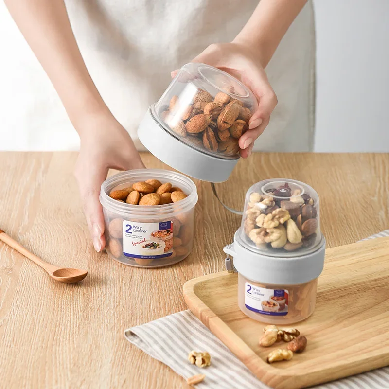 Meal Prep Oatmeal Jars - Porta copo de café da manhã