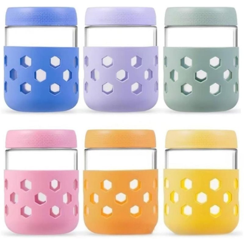 Meal Prep Oatmeal Jars - AB33 - Potes de Vidro com