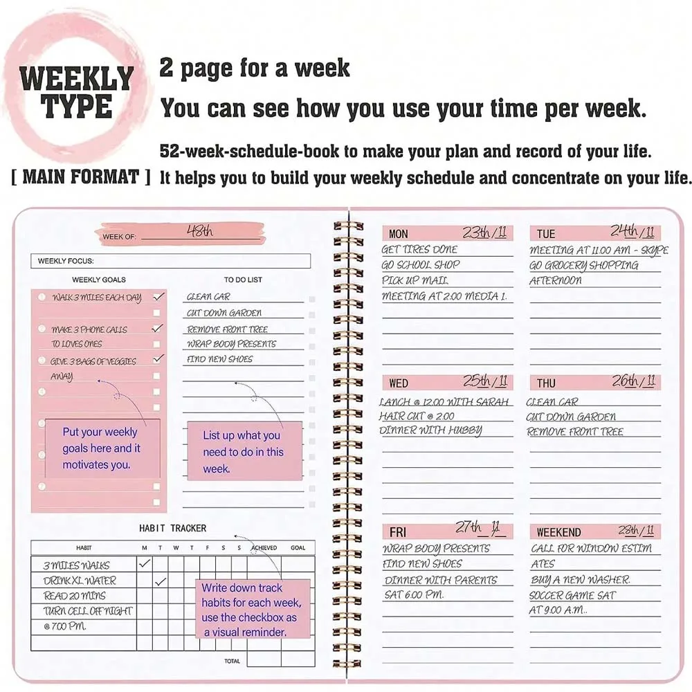 Planejador Semanal A5, Caderno - Meal Prep Planner avaliação e preço