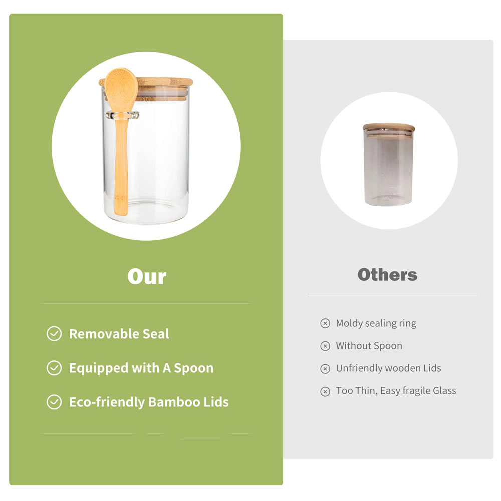 Recipientes Plásticos Hermétic - Meal Prep Jar avaliação e preço