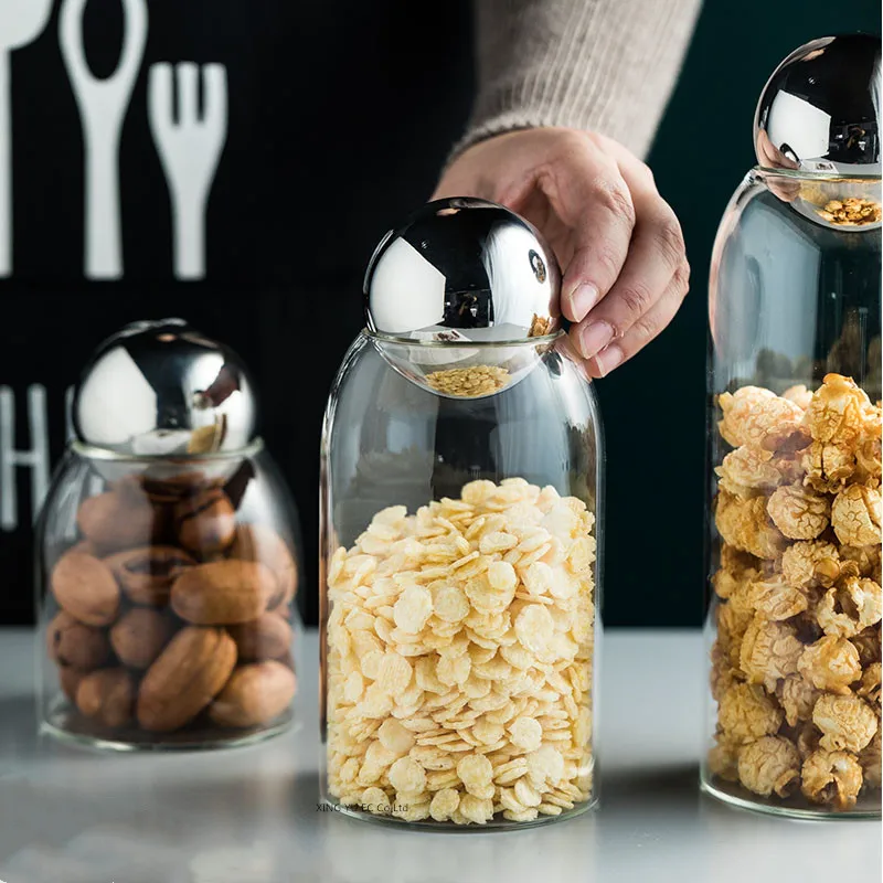 Tampa de cortiça dourada frasc - Meal Prep Jar avaliação e preço