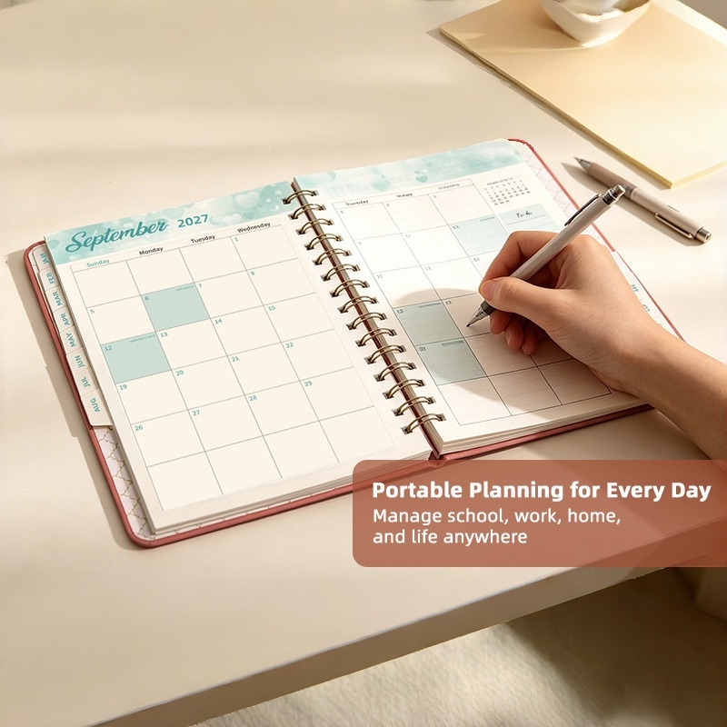 Agenda Semanal e Mensal A5 em  - Meal Prep Planner avaliação e preço