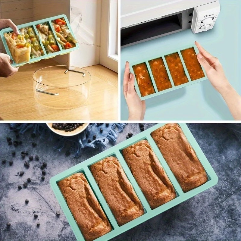 Bandeja Empilhável de Silicone - Meal Prep Chia Pudding avaliação e preço