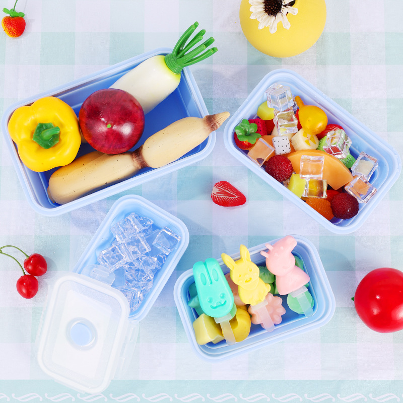 Recipientes dobráveis do armaz - Meal Prep Chia Pudding avaliação e preço