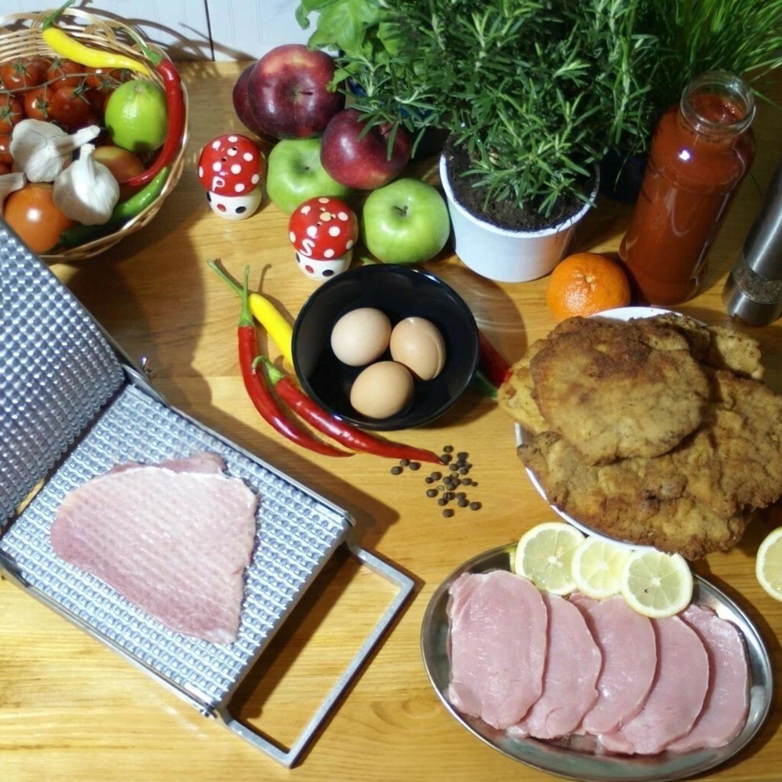 Amaciador de Carne Manual em A - Meal Prep Pork avaliação e preço