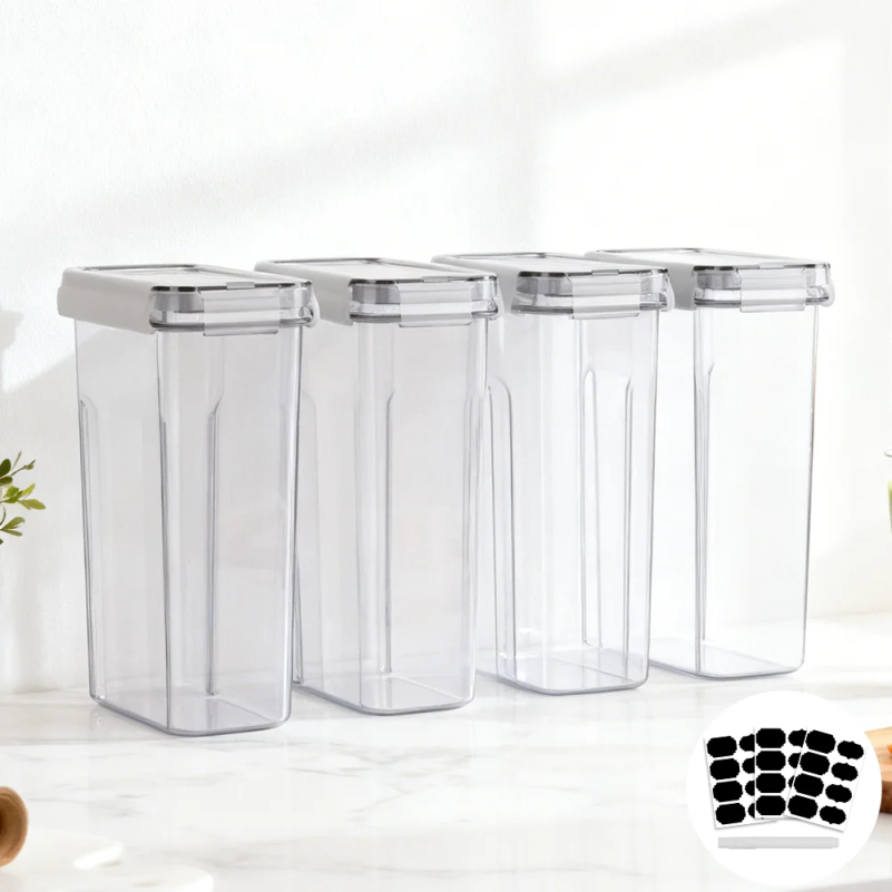 Conjunto de 4/8 Recipientes pa - Meal Prep Jar avaliação e preço