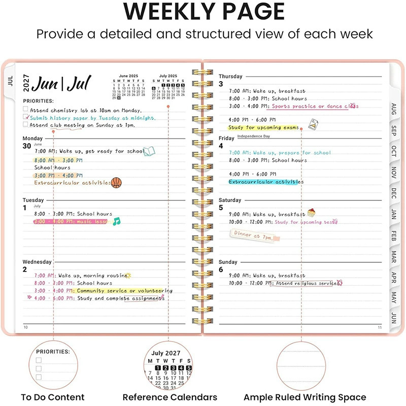 1 unidade de Agenda Acadêmica  - Meal Prep Planner avaliação e preço