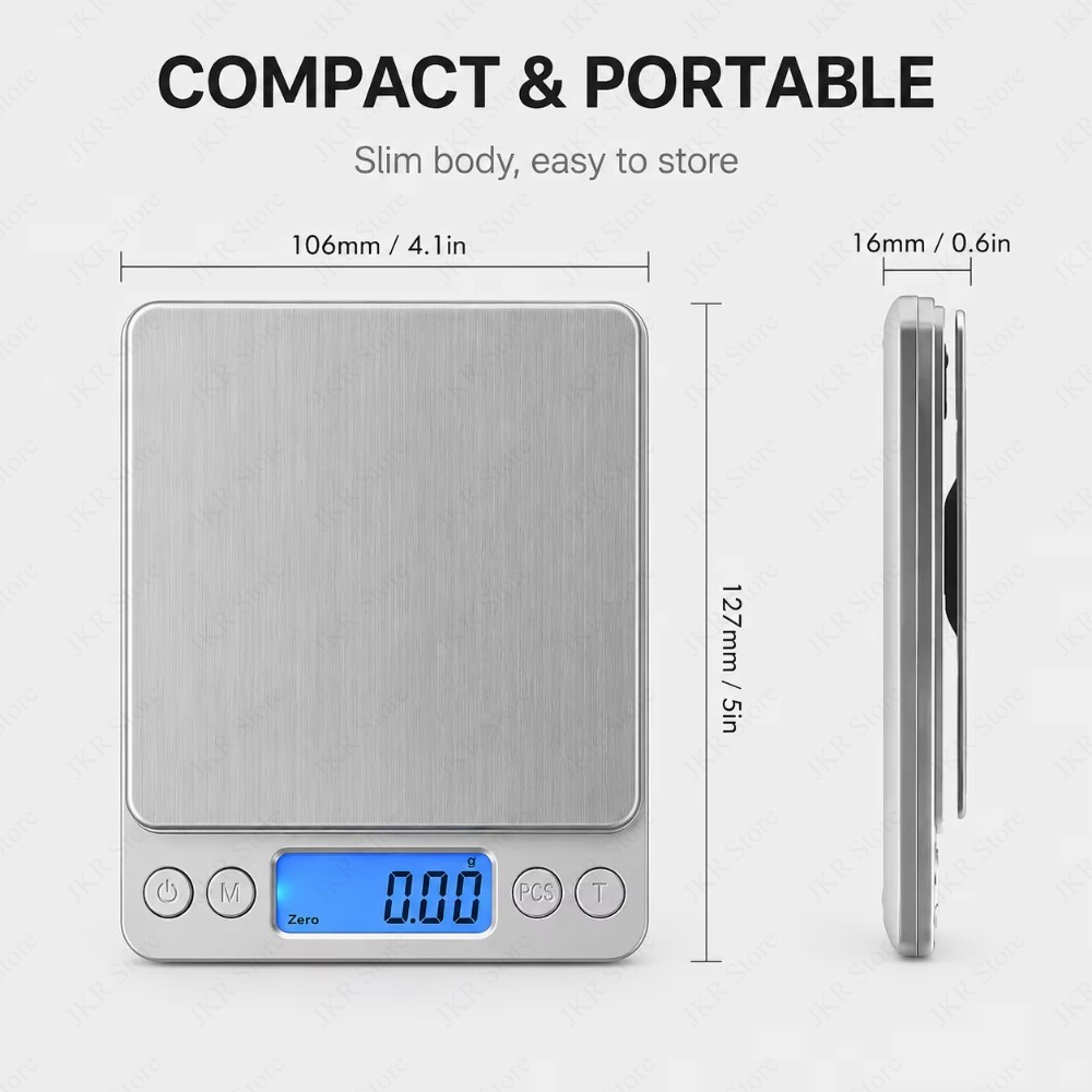 Balança Digital de Cozinha em  - Portion Scale Digital avaliação e preço