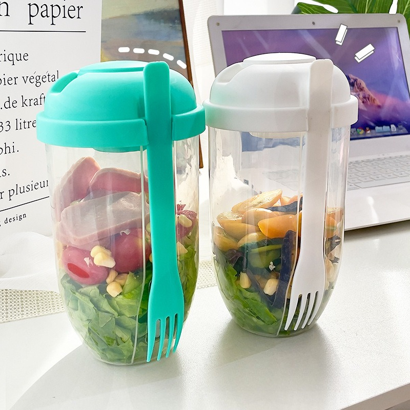 Tigela Portátil para Salada co - Meal Prep Healthy avaliação e preço