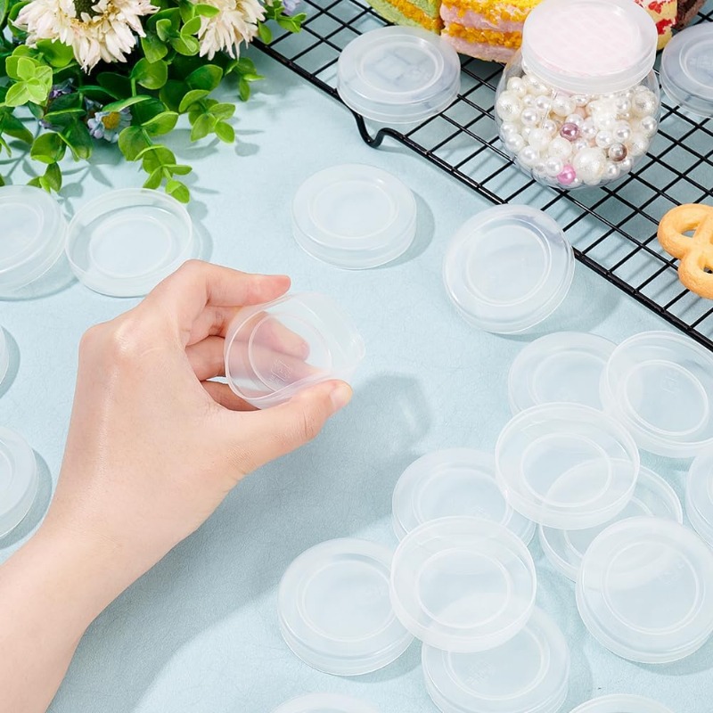 48 tampas do frasco de iogurte - Meal Prep Jar avaliação e preço