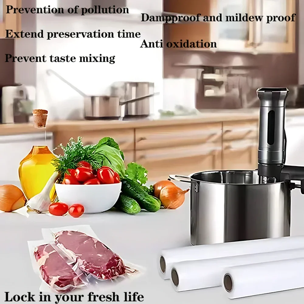 1 Rolo de Sacos a Vácuo para A - Meal Prep Co avaliação e preço