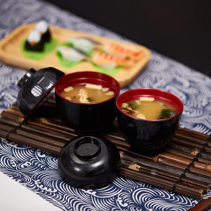 Tigela de Sopa de Miso Bicolor - Meal Prep Japanese avaliação e preço
