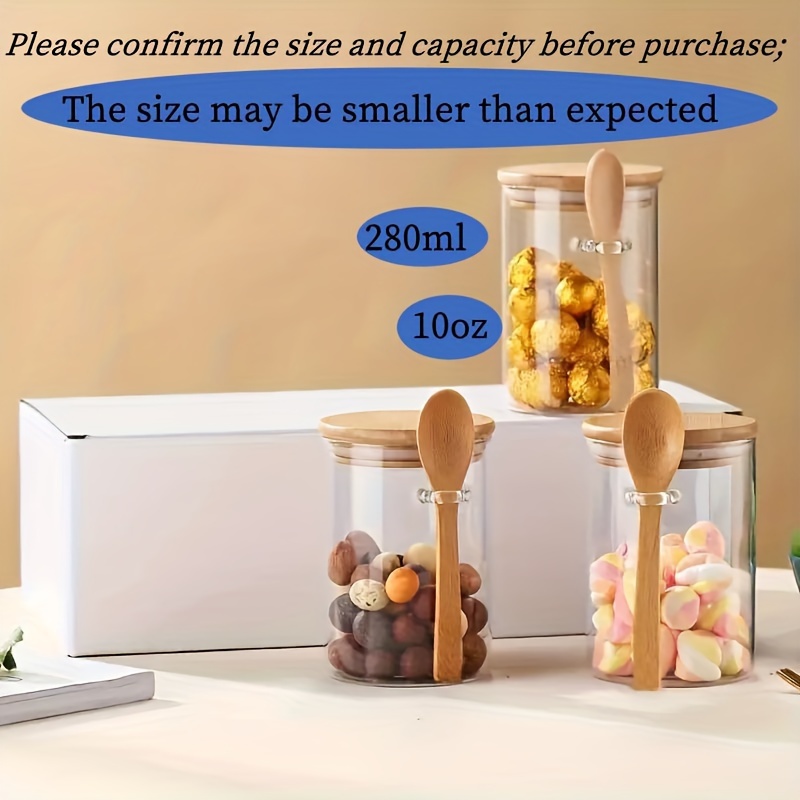 Frasco de doces de 280ml, fras - Meal Prep Jar avaliação e preço